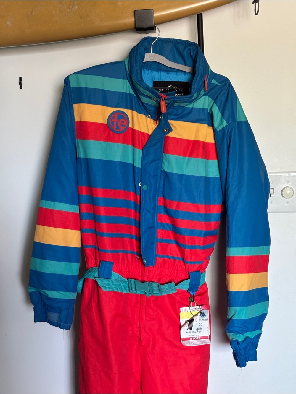 TipsyElves One Piece Ski Suit large - Dusk Run
